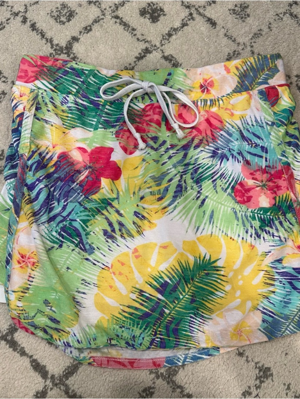 Silver Wear Tropical Skort. Size Medium